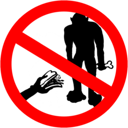 The advice to ignore rather than engage with a troll
