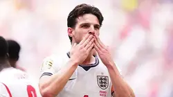 Declan Rice captained England in their 6-4 win over France in Miami