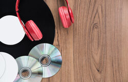 DVD and headphone