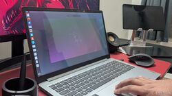 ubuntu installed on a laptop