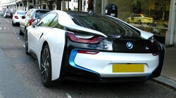 BMW I8 High Performance Car Rear
