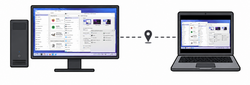 remote desktop illustration