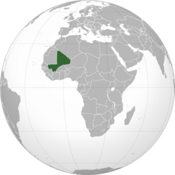 Mali (orthographic projection)