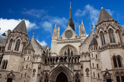 The Royal Courts of Justice in London