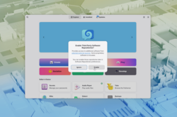 enable third party software repositories