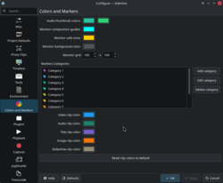Clip Color Configuration