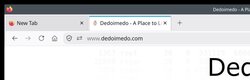 Look at that address bar. Why so much gray, gray, gray, gray?