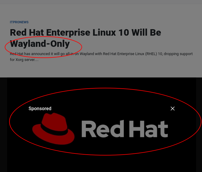 Red Hat Enterprise Linux 10 Will Be Wayland-Only