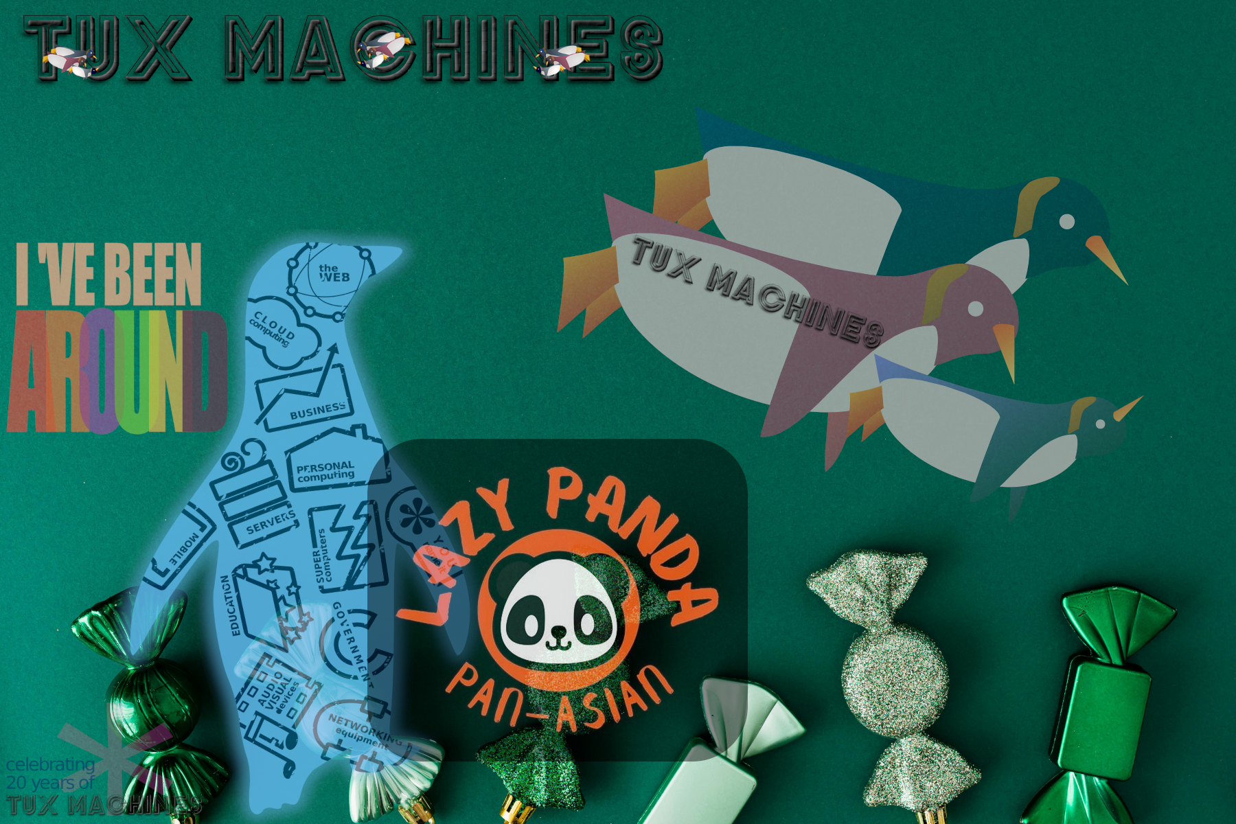 Tux Machines and 'Lazy Panda'