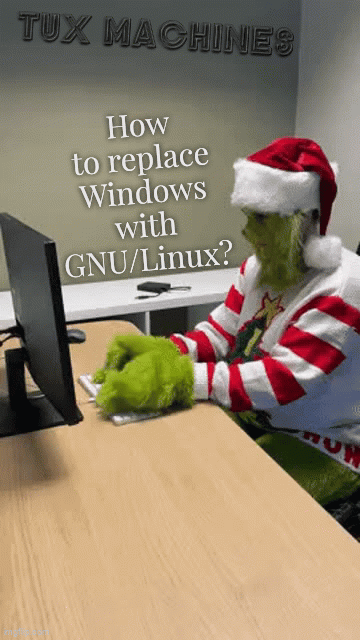 How to replace Windows with GNU/Linux?