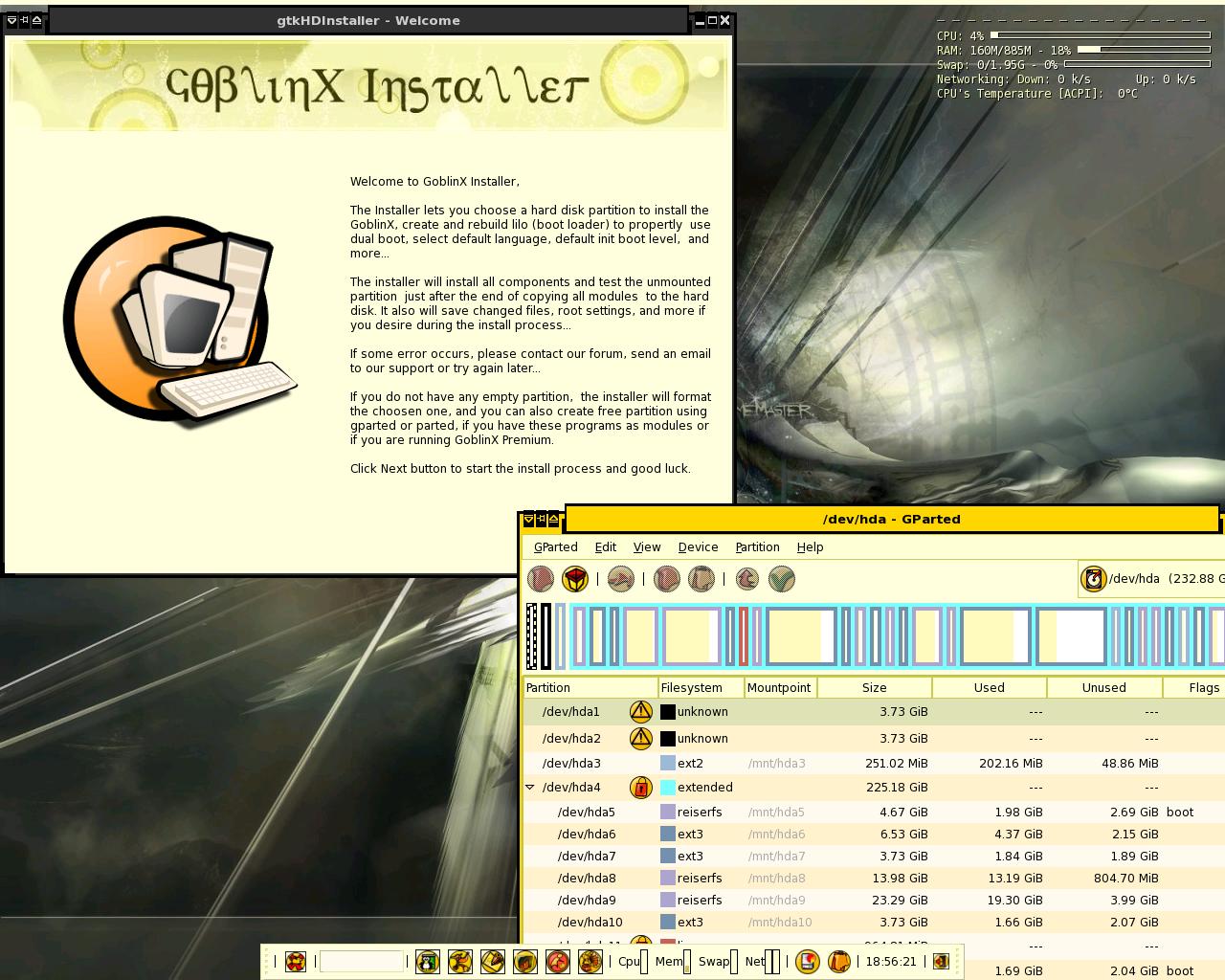 installer