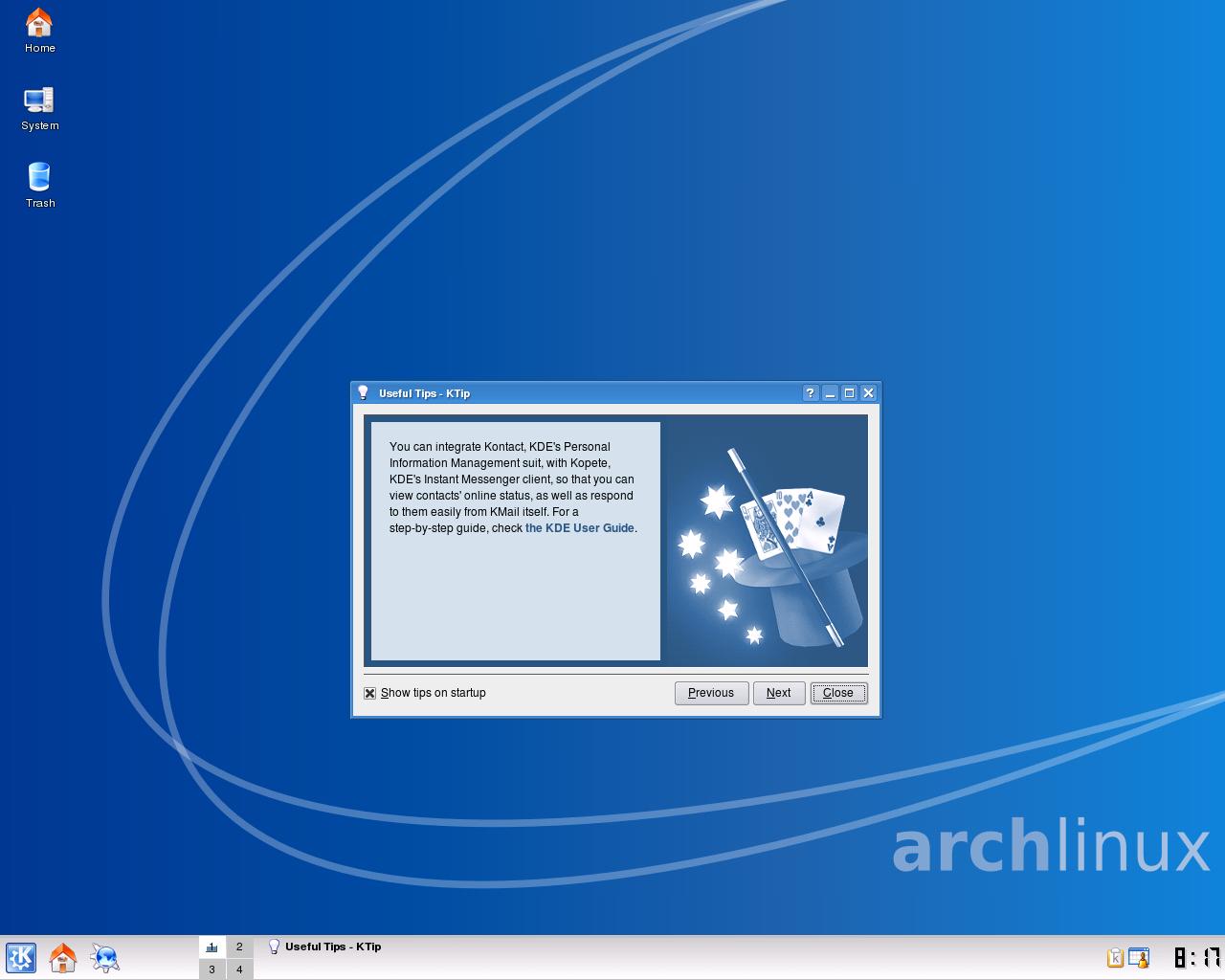 firstkde