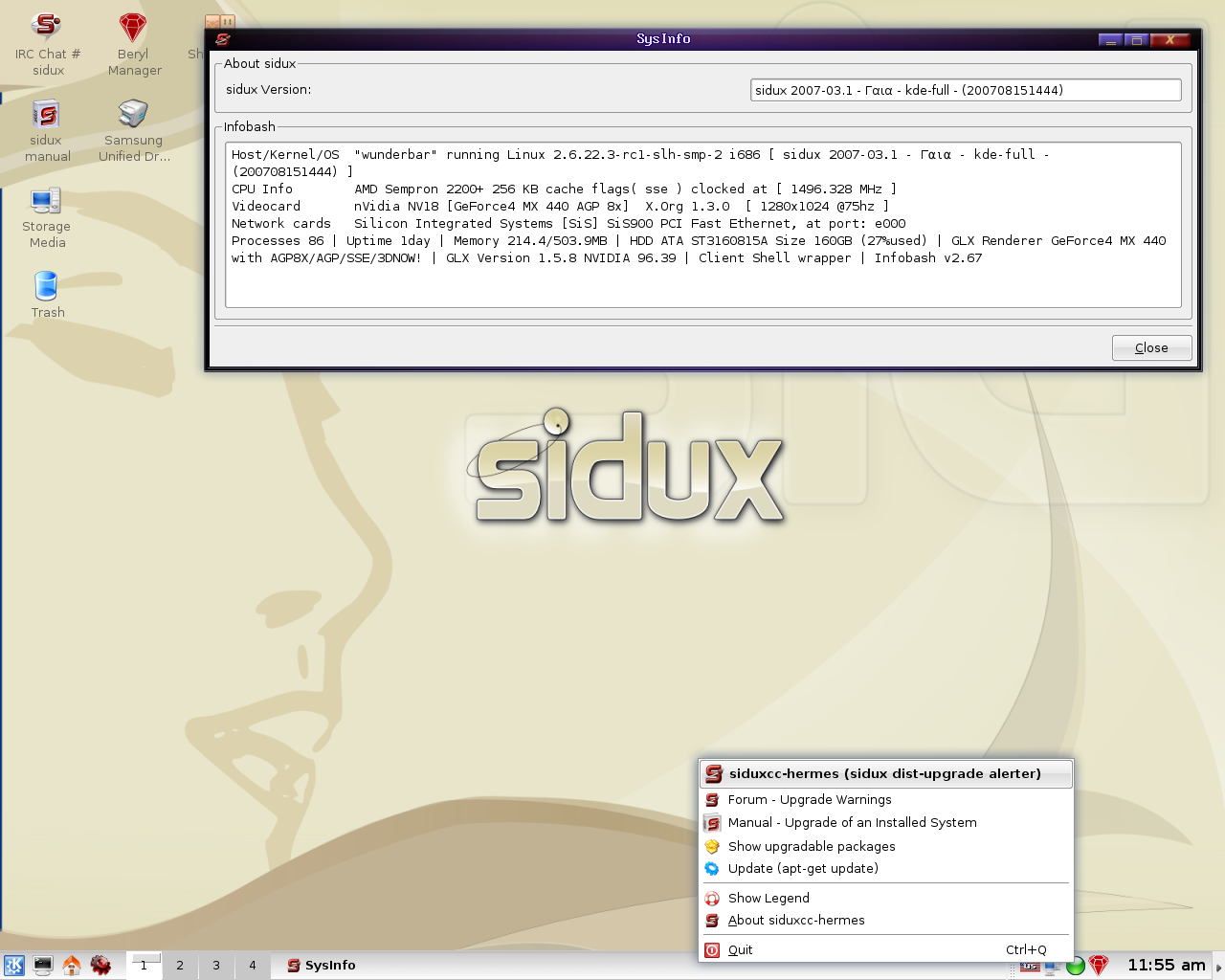 siduxcc-sysinfo-hermes