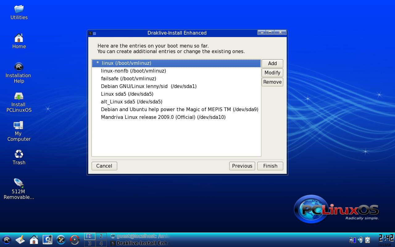 pclos2009b1installer5
