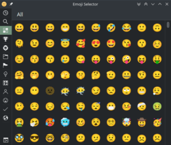 Emoji Selector Window