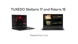 TUXEDO Stellaris 17 and Polaris 15 Linux Gaming Laptops