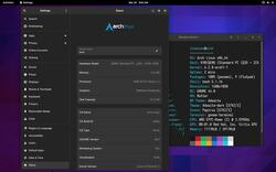 arch runnig latest gnome