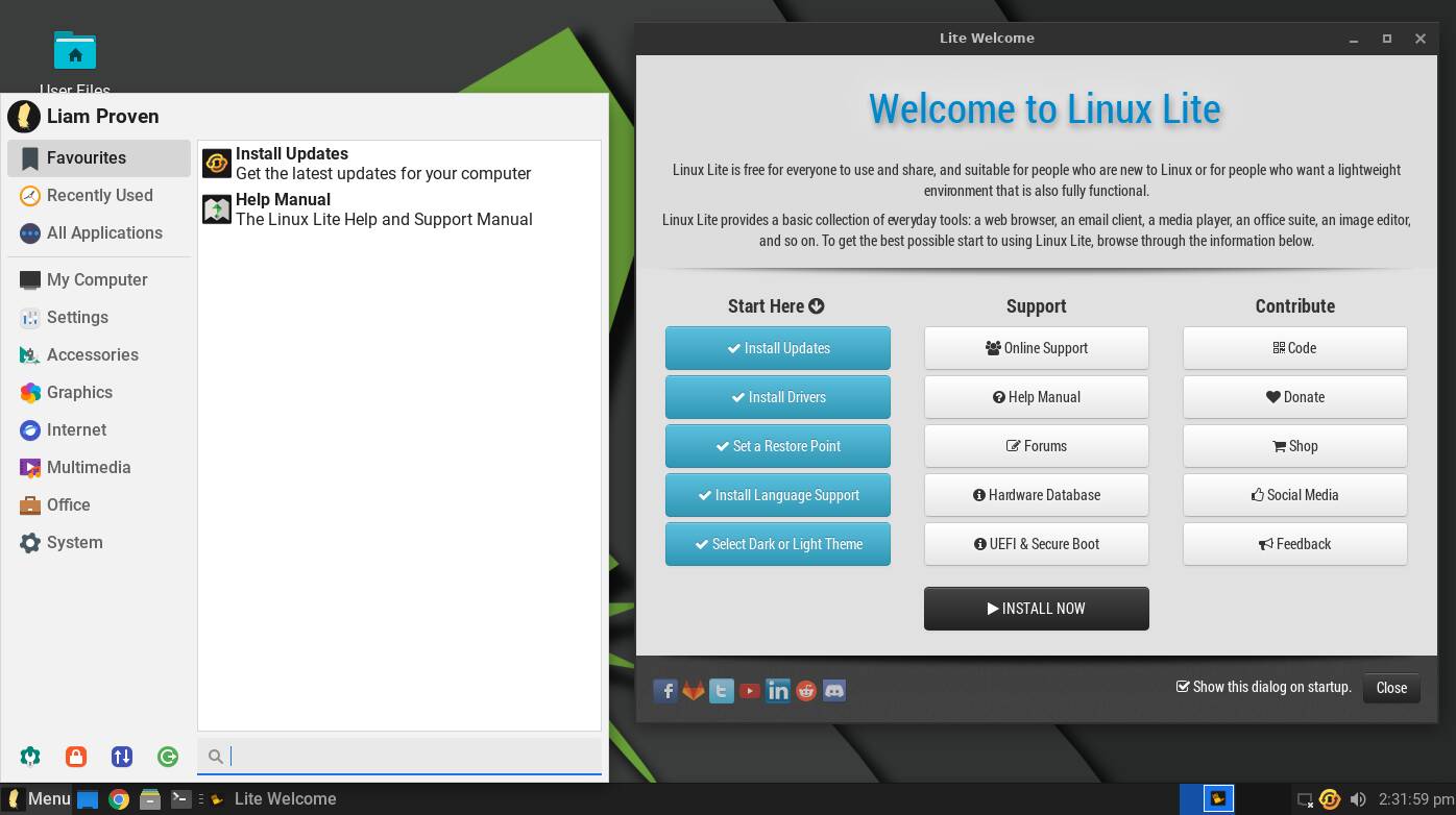 Linux Lite Download Free - 6.4