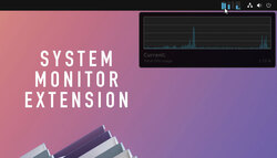 system monitor gnome extension