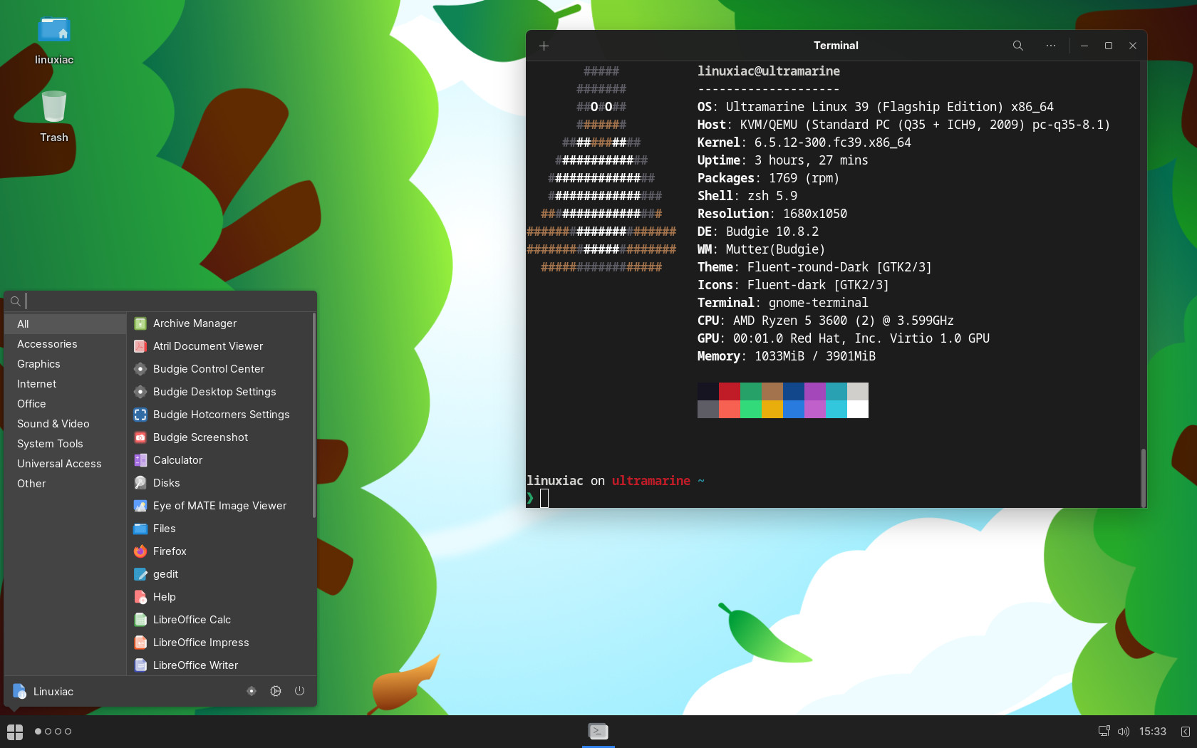 Ultramarine Linux 39 Bears: una Fedora con 4 gusti diversi