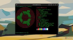 terminal and ubuntu logo