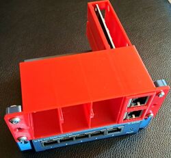 Klinge Computer 3D-Printable Rack Mount