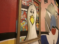 Graffiti art at work