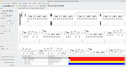 The main Tuxguitar window