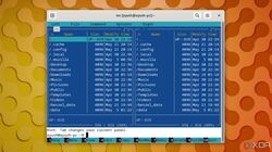 Terminal commands 