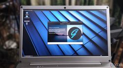 GhostBSD installer, installation in progress