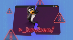 broken terminal