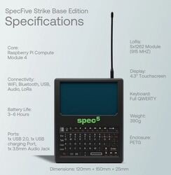 SpecFive Strike Base Edition Features