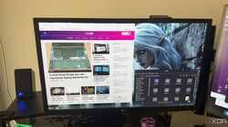 XDA website display