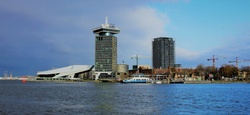 View of the Adam tower in Amsterdam
