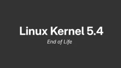 Linux kernel 5.4 EOL