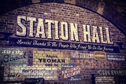 Railway museum in York, England