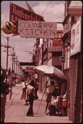 Street scene in west side Chicago. This area was slow to recover from the riots...