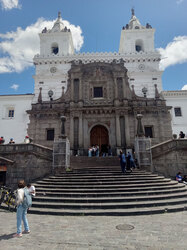 Inside of a house in Quito, Ecuador