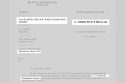 FSFE impersonating FSF