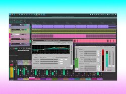 A screenshot of Reaper running on Linux.