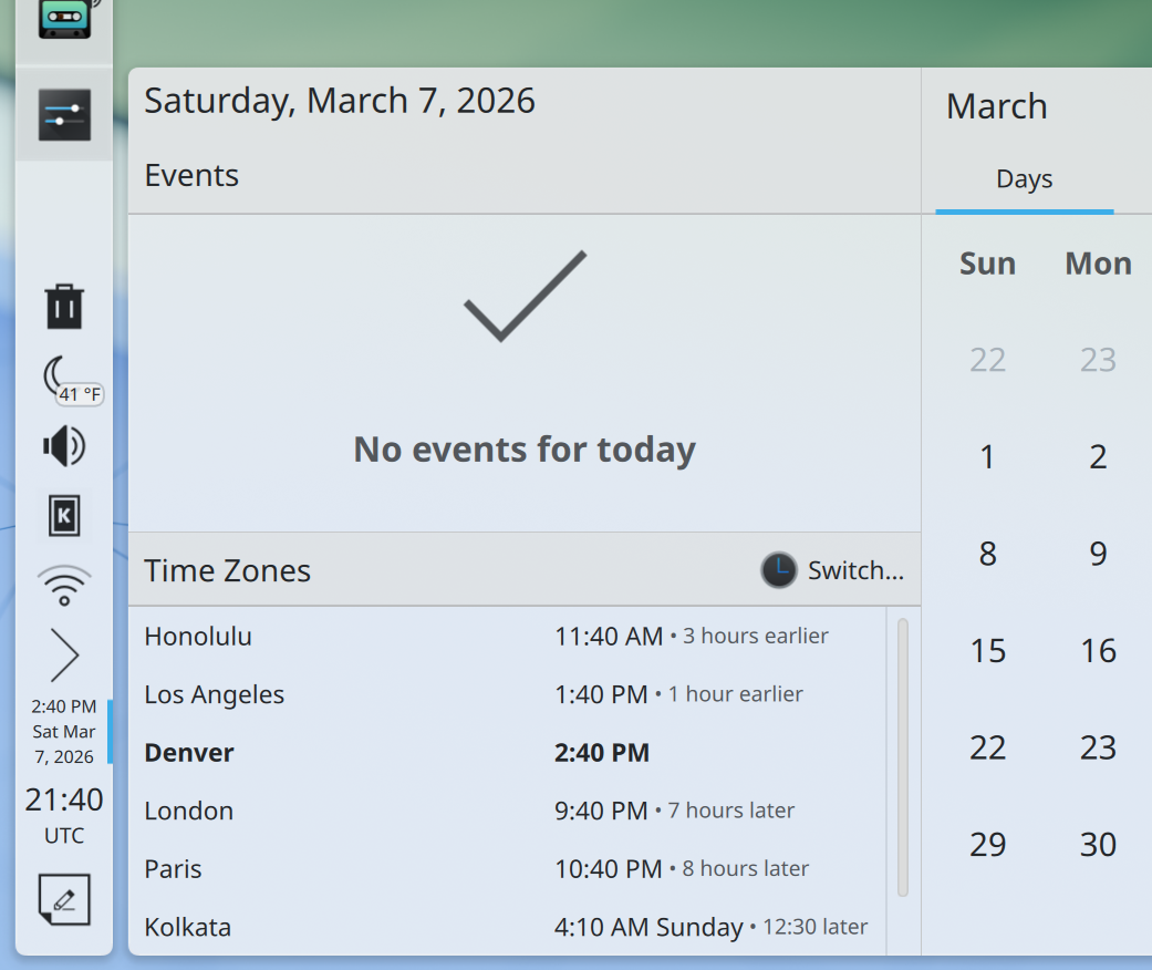 Picture Machine Timezone Tux Machines — This Week in Plasma: Time Zone Offsets and Type-Ahead on ...