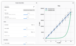 The revamped style editor