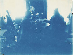 William James in a Seance with the Medium Mrs. Walden