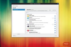 KDE connect settings