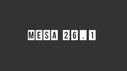 Mesa 26.1