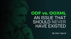 ODF vs OOXML, an issue that should never have existed