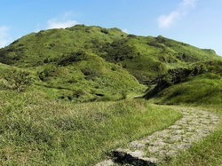 Seven Star Mountain, or Chixingshan, in the Yangmingshan National Park, Taiwan