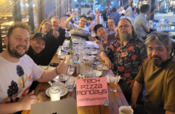 Attendees at the community meetup in Toronto, Canada in 2025
