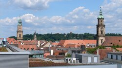Stadtansicht von Erlangen 2012