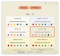 Choose color theme for GTK4/Libadwaita apps